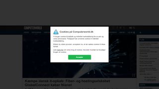 
                            13. Fiber- og hostingselskabet GlobalConnect køber Nianet