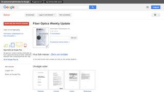 
                            9. Fiber Optics Weekly Update - Resultat for Google Books