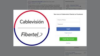 
                            11. Fibertel Zone es el primer circuito WIFI... - Cablevisión Fibertel ...