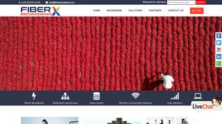 
                            7. FiberXbroadband: Signum Fiberx broadband services & data center