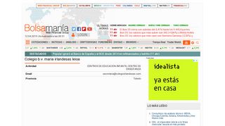 
                            9. Ficha de la empresa COLEGIO B.V. MARIA IRLANDESAS LEIOA ...