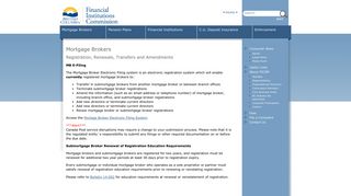 
                            1. FICOM - Mortgage Brokers - Renewals Transfers Amendments