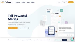 
                            13. Fictionary - Online Story Editing Tool For Fiction