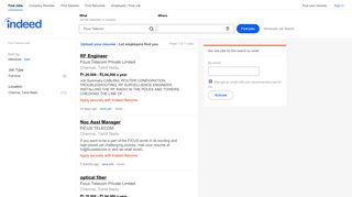 
                            11. Ficus Telecom Jobs - February 2019 | Indeed.co.in