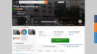 
                            2. Ficus Telecom Pvt Ltd, Nungambakkam - Ficus Telecom Private ...
