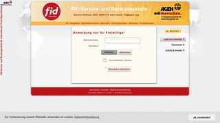 
                            1. fid > rightMenu > Login für Freiwillige - fid@ageh.org