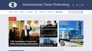 
                            3. FIDE: World Chess Federation