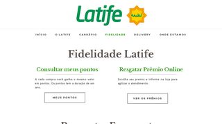 
                            13. Fidelidade | Latife