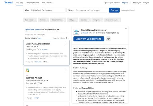 
                            10. Fidelity Stock Plan Services Jobs, Employment | Indeed.com