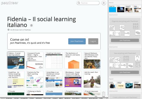 
                            3. Fidenia – Il social learning italiano | Pearltrees