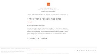 
                            11. FIDM — 4 Free Trend Forecasting Sites