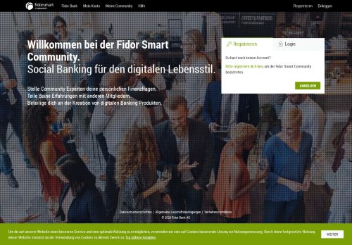 
                            8. Fidor Bank AG - Gruppe: EU Auslandskonten online von Deutschland ...