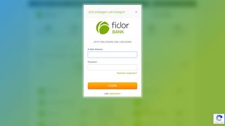 
                            1. Fidor Bank AG - Login