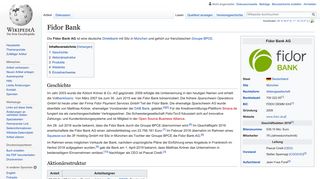 
                            9. Fidor Bank – Wikipedia