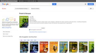 
                            9. Field & Stream - Google Books-Ergebnisseite