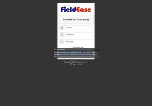 
                            9. FieldEase Login