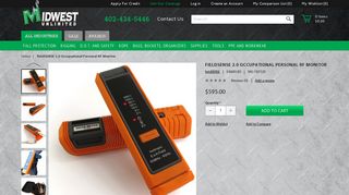 
                            6. fieldSENSE 2.0 Occupational Personal RF Monitor - Midwest Unlimited