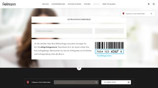 
                            2. Fielmann-Auftragsstatus online abfragen