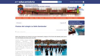 
                            8. Fiestas del colegio La Salle Santander - Educantabria