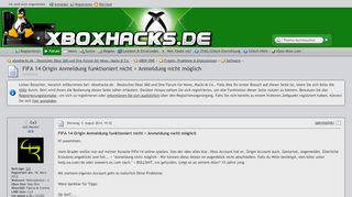 
                            10. FIFA 14 Origin Anmeldung funktioniert nicht > Anmeldung nicht ...