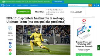 
                            7. FIFA 15: disponibile finalmente la web app Ultimate Team (ma con ...