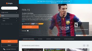 
                            1. FIFA 15 for PC | Origin