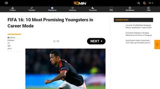 
                            8. FIFA 16: 10 Most Promising Youngsters in Career Mode | ...