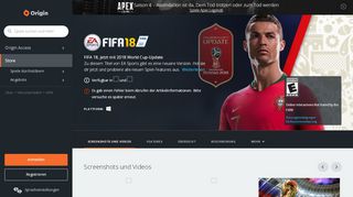 
                            3. FIFA 18 für PC | Origin