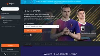 
                            9. FIFA 18 Points - Origin