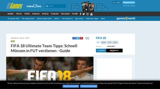 
                            10. FIFA 18 Ultimate Team Tipps: Schnell Münzen in FUT verdienen
