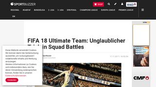 
                            7. FIFA 18 Ultimate Team: Unglaublicher Trick in Squad Battles ...