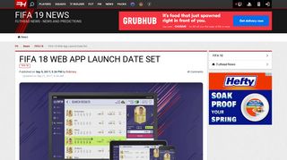 
                            12. FIFA 18 Web App Launch Date Set - Futhead News