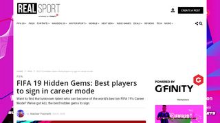 
                            10. FIFA 19 Hidden Gems: Best players to sign in career mode - RealSport