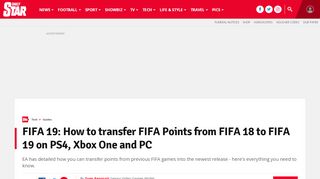 
                            10. FIFA 19: How to transfer FIFA Points from FIFA 18 to FIFA 19 on PS4 ...