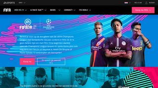 
                            4. FIFA 19 - Voetbalvideogame - EA SPORTS Officiële site