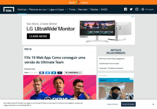 
                            5. Fifa 19 Web App: Como conseguir uma versão do Ultimate Team ...