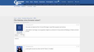 
                            5. Fifa WebApp ohne Konsole nutzen? | ComputerBase Forum