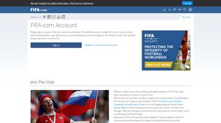 
                            4. FIFA.com Account