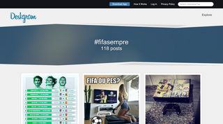 
                            13. #fifasempre - Hash Tags - Deskgram