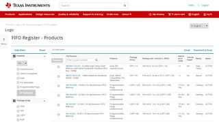 
                            3. FIFO Register | Products | Logic | TI.com