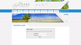 
                            7. Figaro Irrigation Platform: Partners login