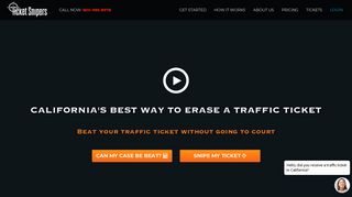 
                            1. Fight Your Traffic Ticket In California | Ticket Snipers®