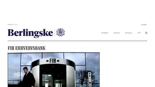 
                            7. FIH Erhvervsbank | Nyheder og seneste nyt fra Berlingske - Berlingske ...