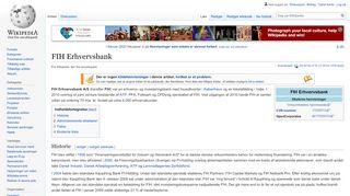 
                            5. FIH Erhvervsbank - Wikipedia, den frie encyklopædi