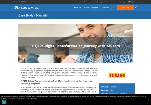 
                            13. FIITJEE | Digital Transformation | EMM in Education | - 42Gears