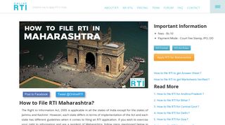 
                            9. File RTI Maharashtra Online in Simple Steps-RTI Guide@OnlineRTI
