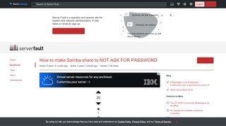 
                            2. file sharing - How to make Samba share to NOT ASK FOR PASSWORD ...