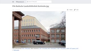 
                            13. File:Badische Landesbibliothek Karlsruhe.jpg - Wikipedia