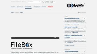
                            2. FileBox - Compass Security
