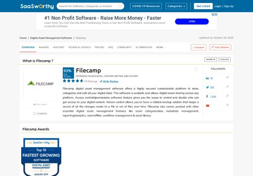 
                            11. Filecamp Features, Reviews, Pricing and Alternatives (February 2019 ...